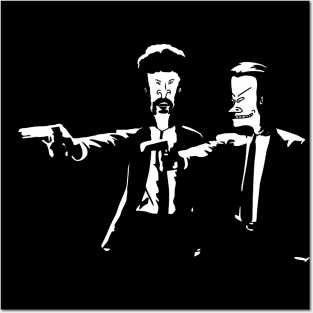 Beavis and Butthead Pulp Fiction Posters and Art